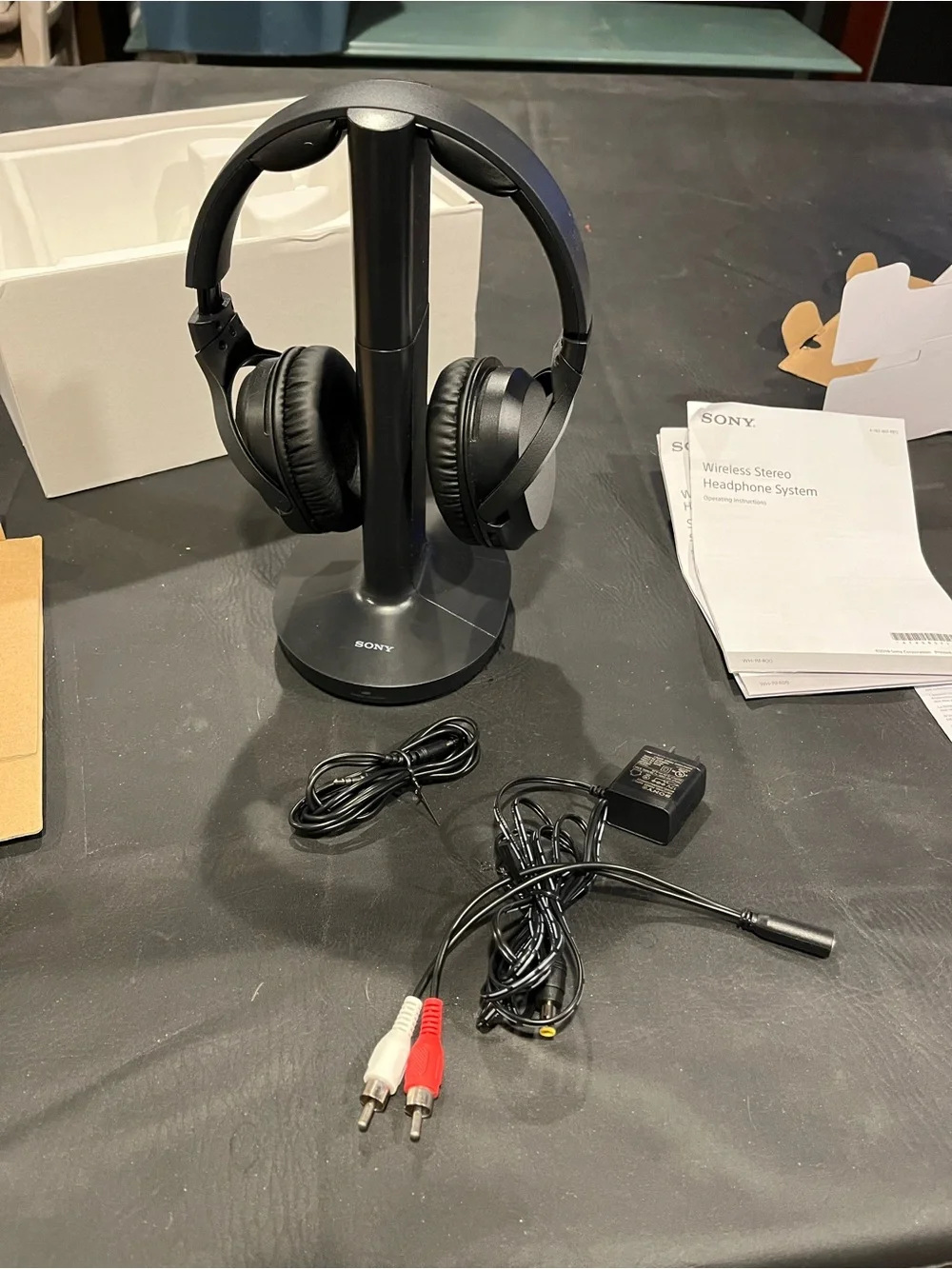 Sony WH-RF400 Wireless Headphones - Black